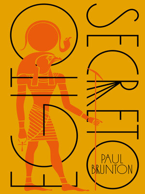 cover image of Egito Secreto